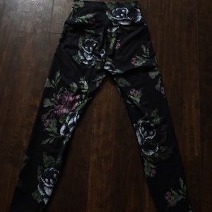 Lululemon Floral Leggings